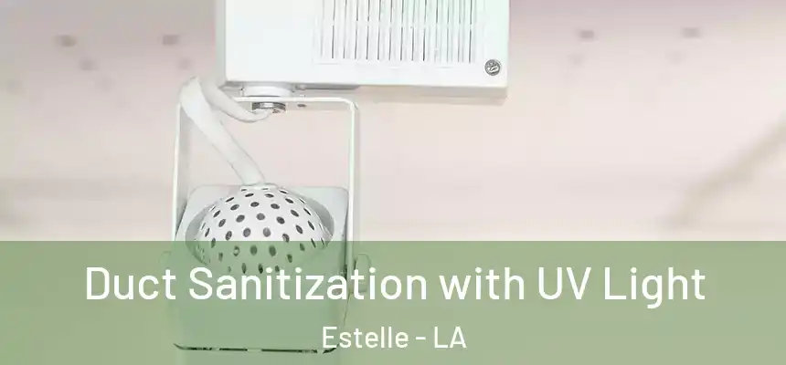  Duct Sanitization with UV Light Estelle - LA