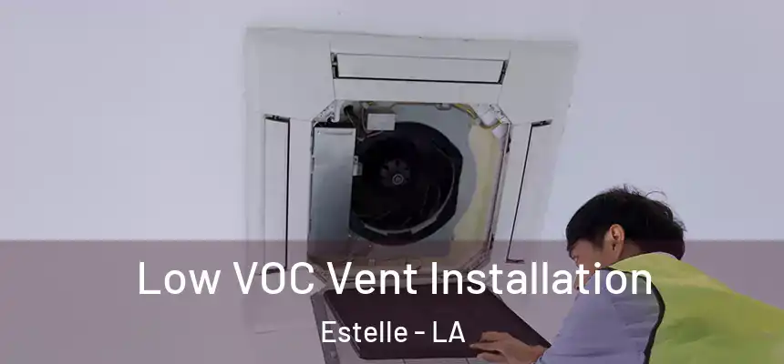 Low VOC Vent Installation Estelle - LA